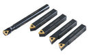 3/8" 5ps/set Indexable Turning Tool Set (4Ps turning + 1 PC boring), 2386-0038