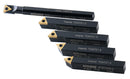 3/8" 5ps/set Indexable Turning Tool Set (4Ps turning + 1 PC boring), 2386-0038
