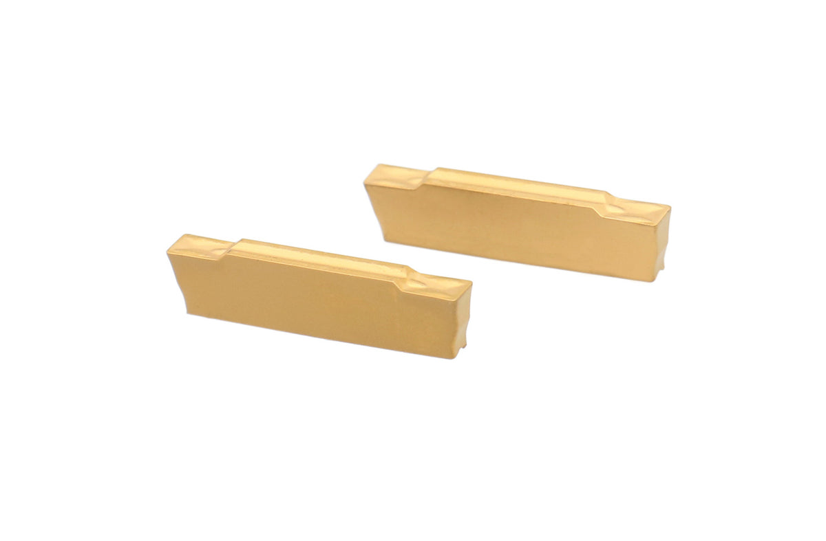 2 pièces de chaque type d'inserts en carbure pour les jeux d'outils de tournage en carbure Accusize 7ps indexables, enduit CVD et revêtu d'étain, total de 10 pièces