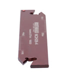 Lames réglables à butée positive pour plaquettes de coupure autobloquantes