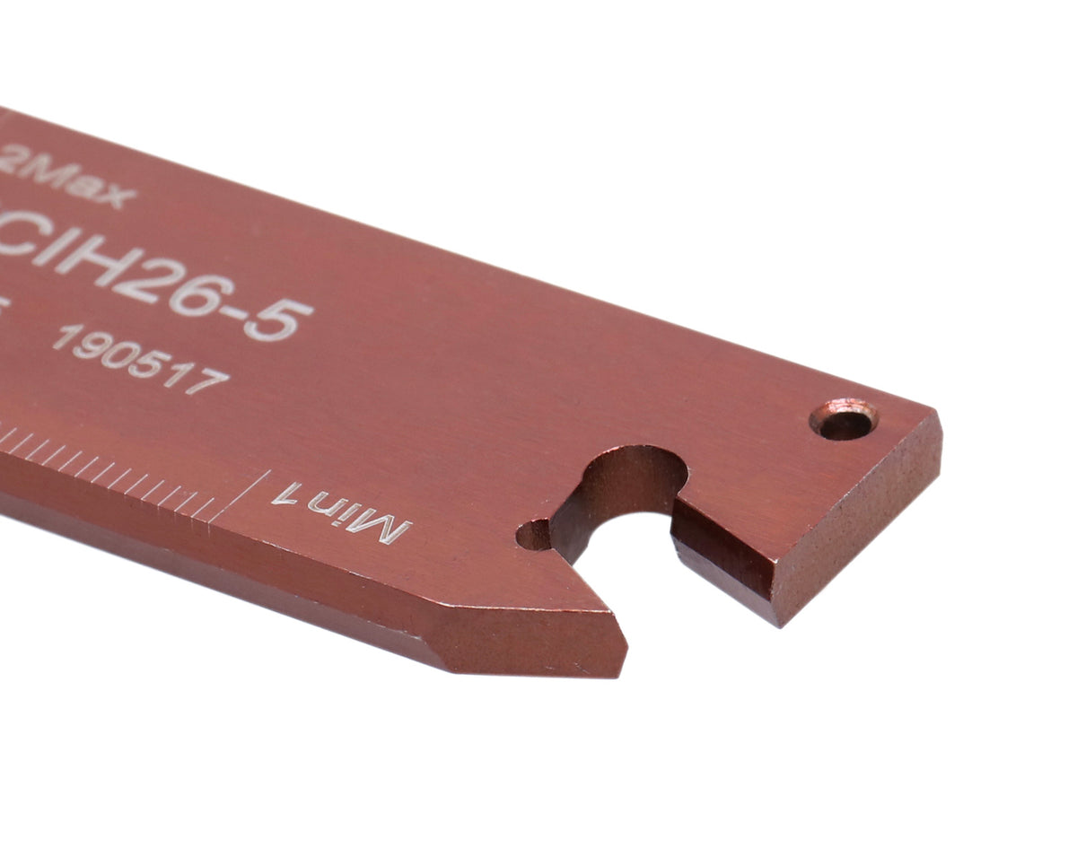 Positive Stop Adjustable Blades for Self-Lock Cut-Off Inserts