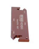 Lames réglables à butée positive pour plaquettes de coupure autobloquantes