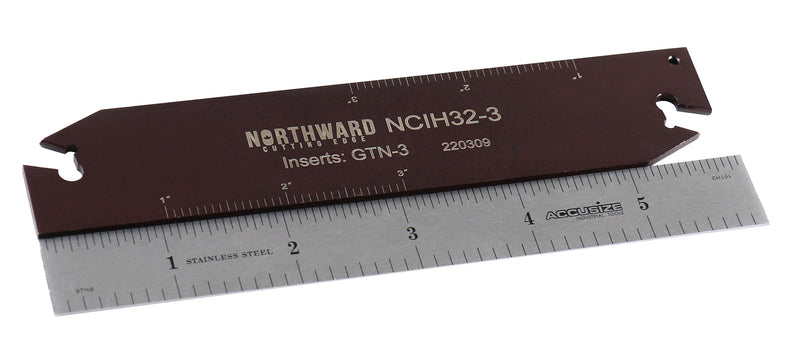 0.12'' by 5.9'' Ncih32-3 Vernier Positive Stop Adjustable Blades for Gtn-3 Inserts, 2402-0014