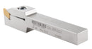 3/8'' by 1/2'' Heavy Duty Indexable Grooving/Parting Holder with a Gtn-2 Tin Coated Carbide Insert, 2415-5022