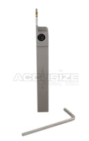 Porte-rainures et coupures indexables robustes avec embouts GTN extra 10 enrobés en carbure étN, 3/8", 1/2', 3/4", & 1", main droite