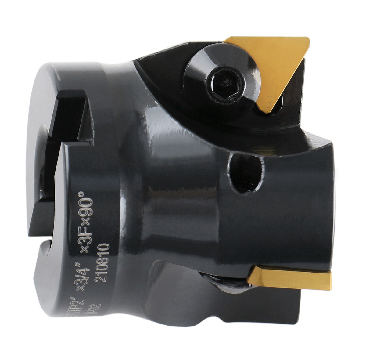 2 inch Indexable Face Milling Cutter 90 Degree, Positive Rake with Inserts, 2508-0012