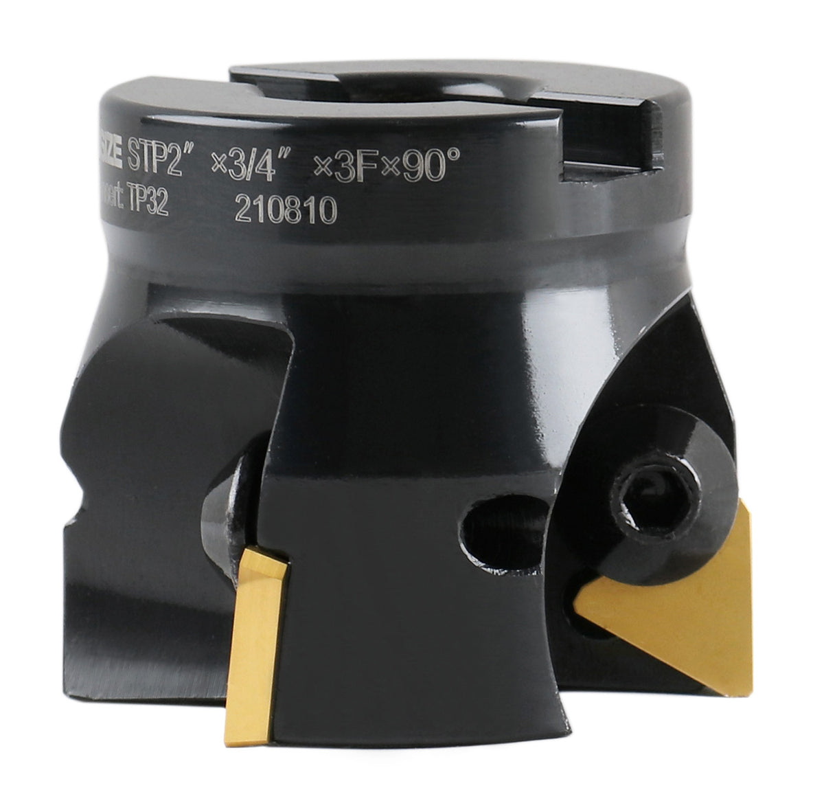 2 inch Indexable Face Milling Cutter 90 Degree, Positive Rake with Inserts, 2508-0012