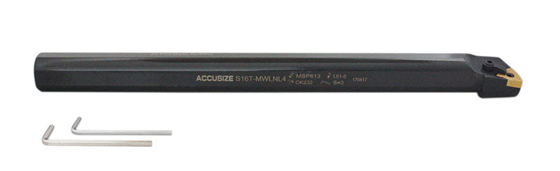 S-MWLN Heavy-Duty Boring Bars with WNMG 43 Insert ( Oxide Body ), Right Hand & Left Hand