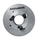 Plaque arrière de tour entièrement usinée, adaptateur de type D1 pour la plupart des mandrins indépendants à 4 mâchoires