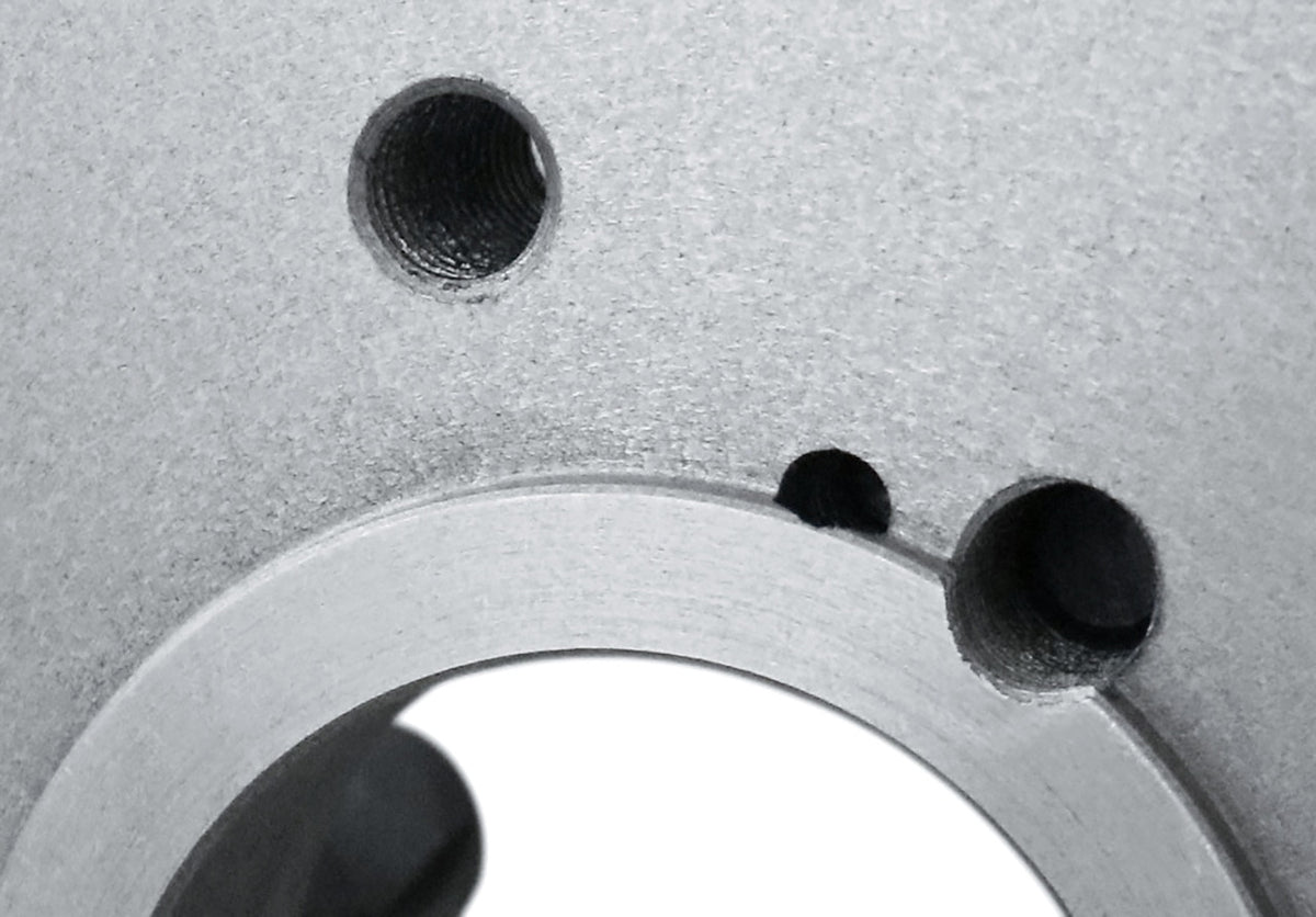 Fully Machined Lathe Chuck Back Plate, D1 Type Adapter for Most 4 Jaw Independent Chucks