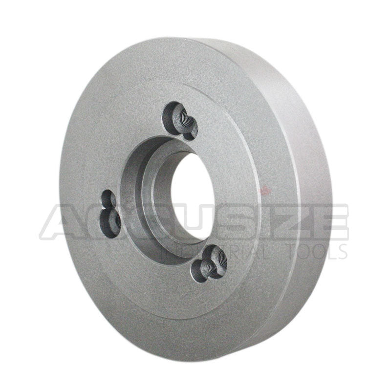 Fully Machined Lathe Chuck Back Plate, D1 Type Adapter for Most 4 Jaw