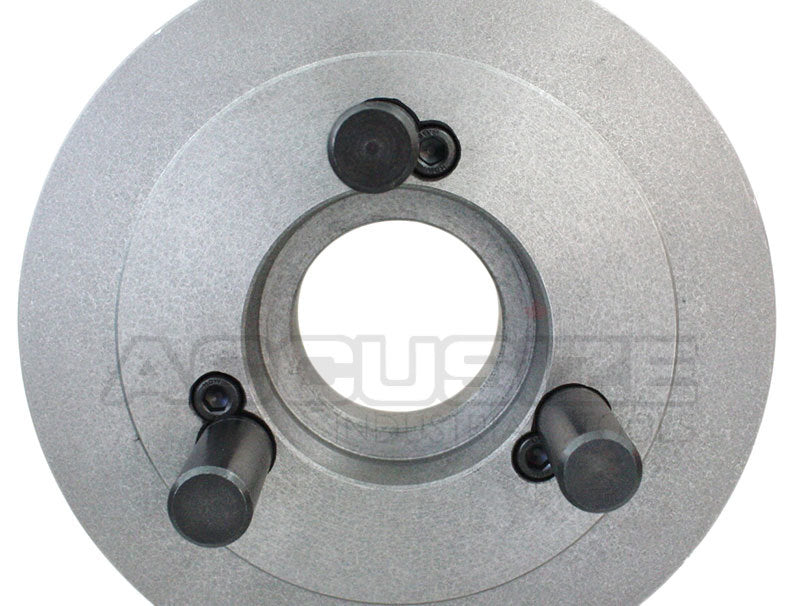 Fully Machined Lathe Chuck Back Plate, D1 Type Adapter for Most 4 Jaw Independent Chucks