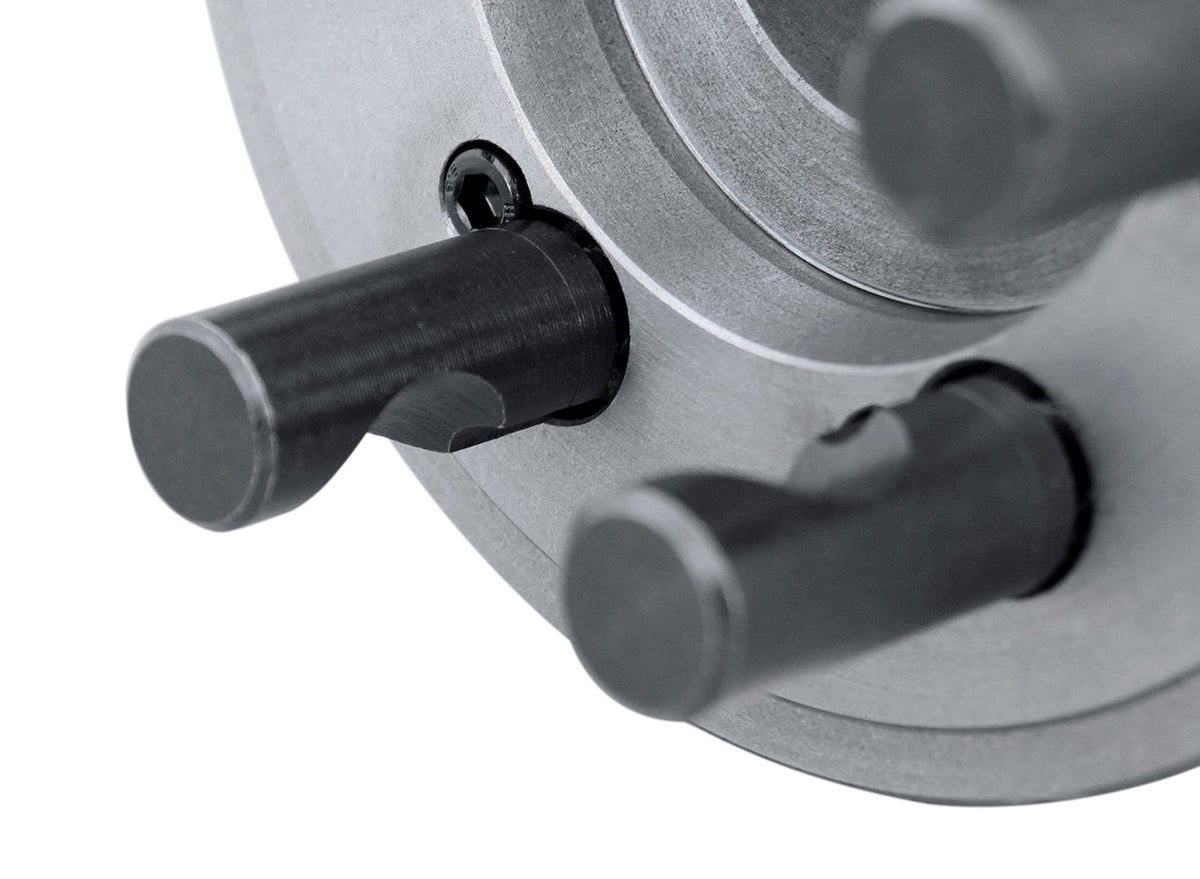 Fully Machined Lathe Chuck Back Plate, D1 Type Adapter for Most 4 Jaw Independent Chucks