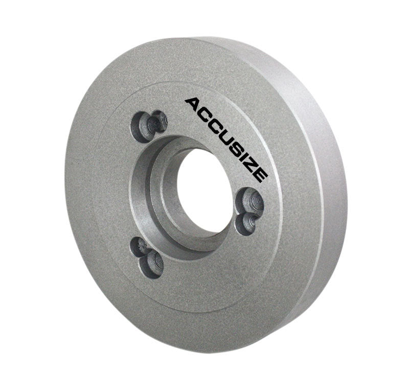 Fully Machined Lathe Chuck Back Plate, D1 Type Adapter for Most 4 Jaw Independent Chucks