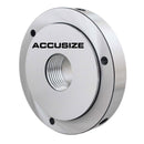 Plaque arrière filetée semi-finie 5 po pour mandrin de tour à dos uni