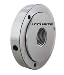 Plaque arrière filetée semi-finie 5 po pour mandrin de tour à dos uni