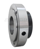 Plaque arrière filetée semi-finie 5 po pour mandrin de tour à dos uni