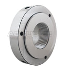 Plaque arrière filetée semi-finie 5 po pour mandrin de tour à dos uni