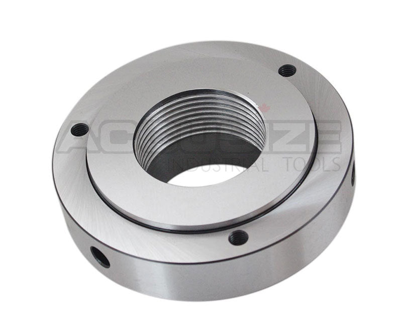 5" Semi Finished Threaded Back Plate for 5C Collet Chuck
