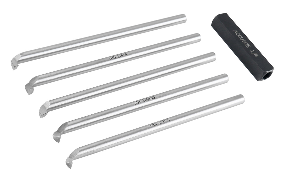 1/4'' 6 Pcs Hss Internal Threading and Boring Tool Sets, 2663-2001
