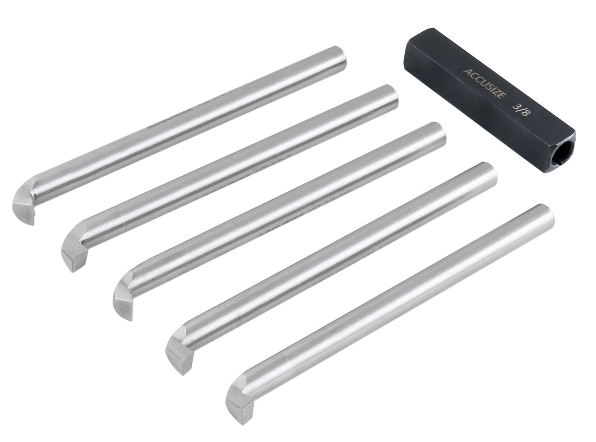 3/8 inch 6 Pc H.S.S. Internal Threading and Boring Tool Set, 2663-2003
