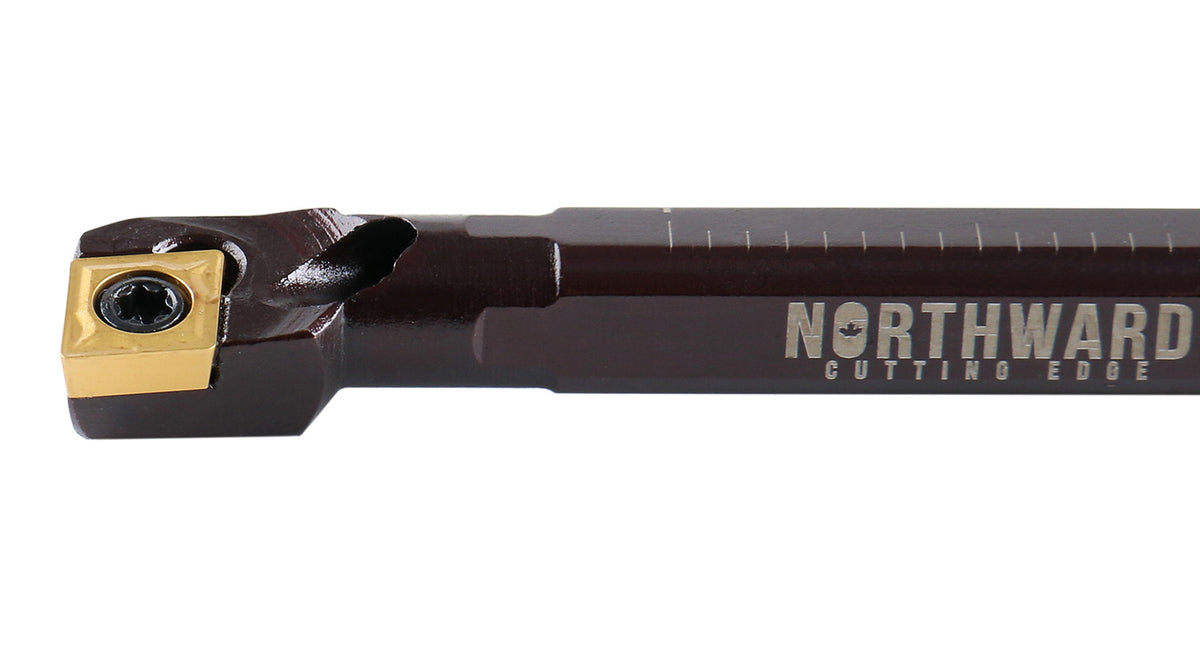 5/16'' by 4.000'' Oal, Rh Sclcr Coolant Through Indexable Boring Bar with Ccmt 21.5 Carbide Inserts, 2800-0034