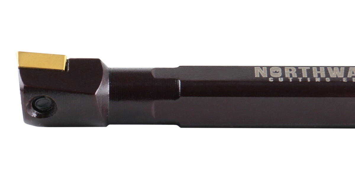 5/16'' by 4.000'' Oal, Rh Sclcr Coolant Through Indexable Boring Bar with Ccmt 21.5 Carbide Inserts, 2800-0034