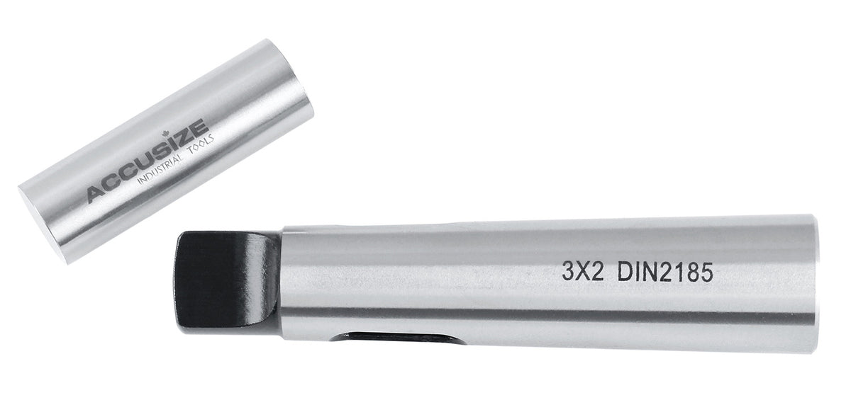 DIN2185 Morse Taper Sleeve Adapter (Hardened & Ground)