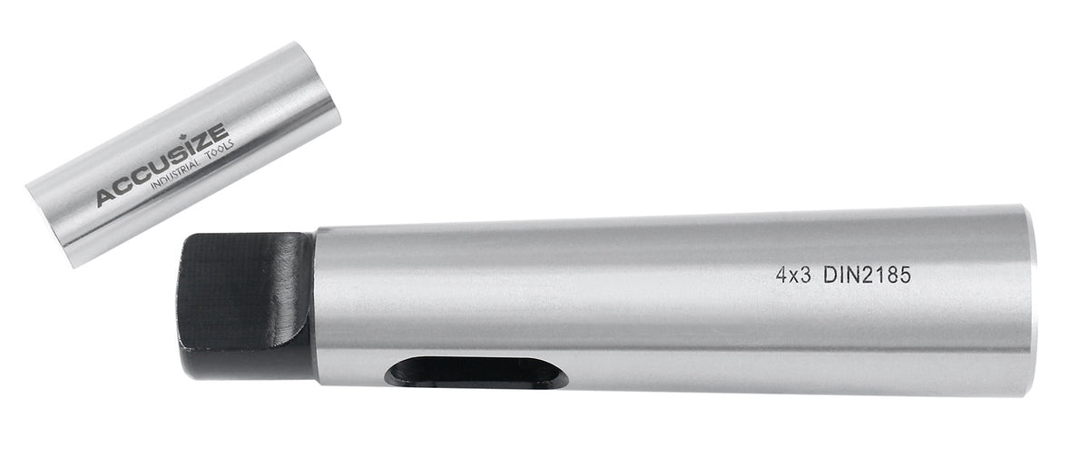 DIN2185 Morse Taper Sleeve Adapter (Hardened & Ground)