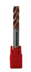 Fraises en carbure monobloc micrograin à 4 cannelures