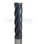 Standard Tooth, TiAlN Coated, M42-8% Cobalt Roughing End Mills