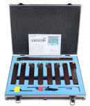 1" 9 Pieces/Set, Indexable Carbide Turning Tools and Boring Bar,  2988-0001