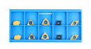 Accusize Industrial Tools 2 Pc of Each Kind of Carbide Inserts for 2988-0012, CVD Coated and Tin Coated, Total 10 Pieces, 2988-0012Inserts