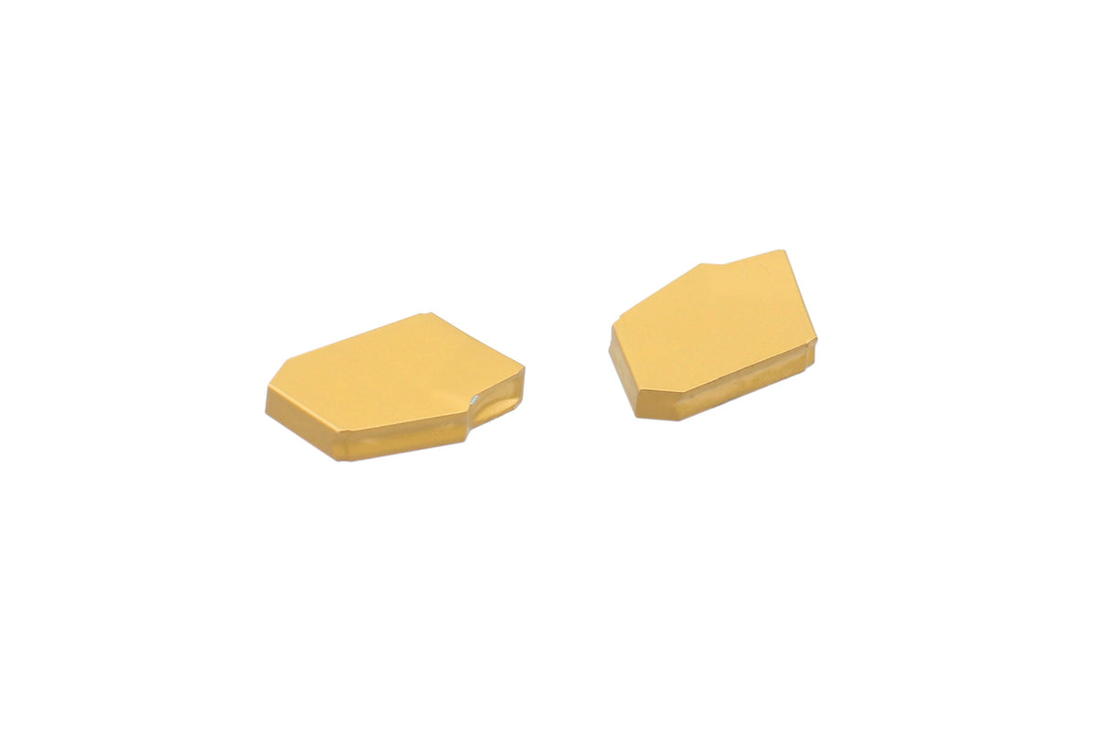Accusize Industrial Tools 2 Pc of Each Kind of Carbide Inserts for 2988-0012, CVD Coated and Tin Coated, Total 10 Pieces, 2988-0012Inserts