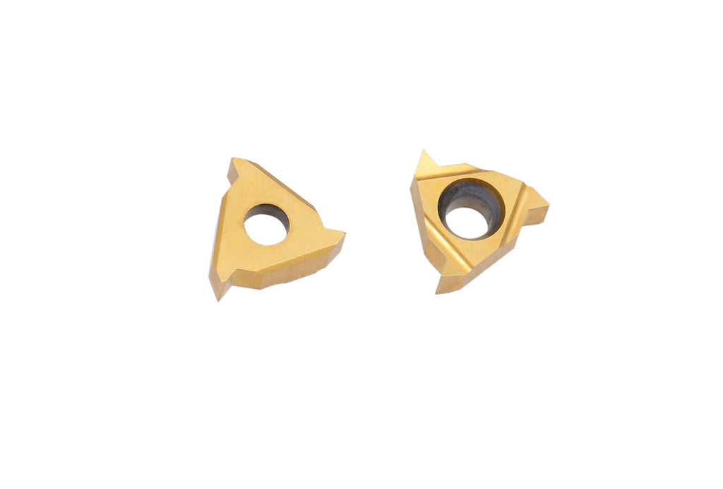 2 Pc of Each Style of Carbide Inserts for 9-Pc Indexable Carbide Turni