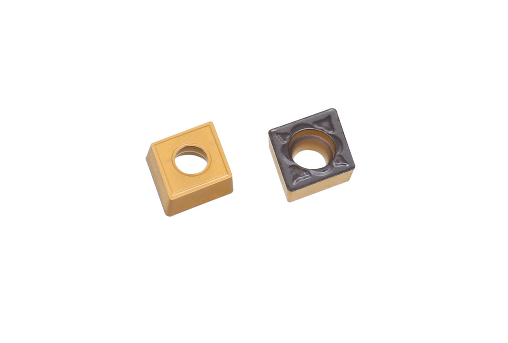 2 Pc of Each Style of Carbide Inserts for 9-Pc Indexable Carbide Turni