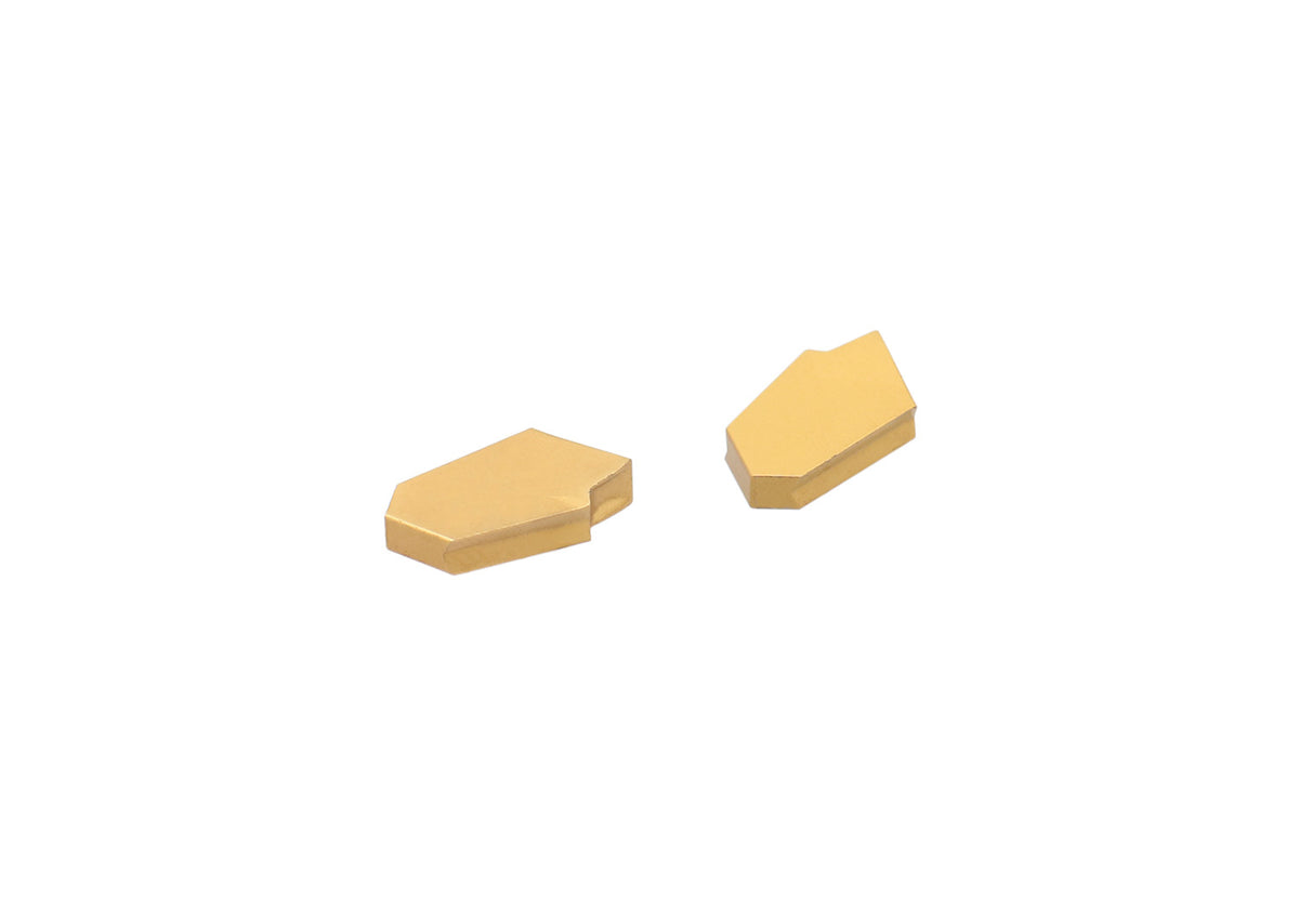 Accusize Industrial Tools 2 Pc of Each Kind of Carbide Inserts for 2988-0034, CVD Coated and Tin Coated, Total 10 Pieces, 2988-0034Inserts