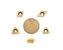 Accusize Industrial Tools 2 Pc of Each Kind of Carbide Inserts for 2988-0034, CVD Coated and Tin Coated, Total 10 Pieces, 2988-0034Inserts