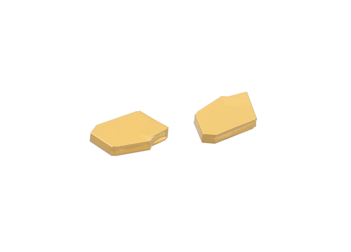 Accusize Industrial Tools 2 Pc of Each Kind of Carbide Inserts for 2988-0038, CVD Coated and Tin Coated, Total 10 Pieces, 2988-0038Inserts
