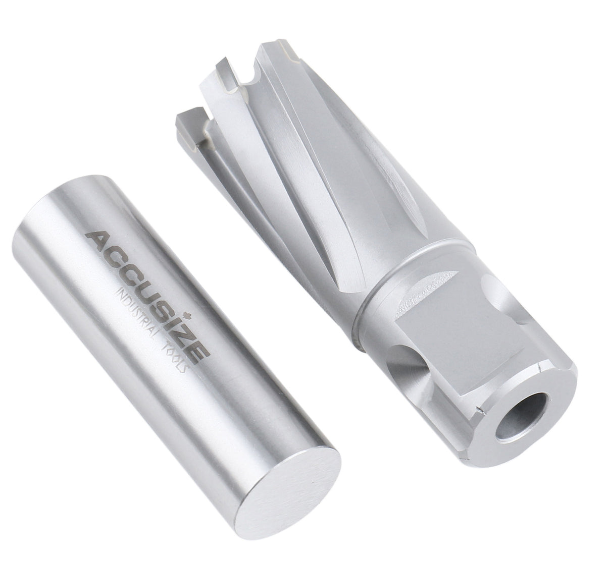 13/16'' by 1'' Cutting Depth Carbide Tipped Annular Cutter with One-Touch Shank, CBN Ground, Ansi Standard, 3080-2018