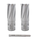 2 ps de 13/16"x1" Embout en carbure de coupe annulaire avec tige 1-Touch avec 1 broche pilote