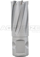 Carbide Tipped Annular Cutter with One-Touch Shank CBN Ground, ANSI Standard, Cutting Depth: 1" or 2"