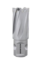 Carbide Tipped Annular Cutter with One-Touch Shank CBN Ground, ANSI Standard, Cutting Depth: 1" or 2"