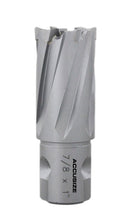 Carbide Tipped Annular Cutter with One-Touch Shank CBN Ground, ANSI Standard, Cutting Depth: 1" or 2"