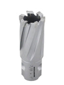 Carbide Tipped Annular Cutter with One-Touch Shank CBN Ground, ANSI Standard, Cutting Depth: 1" or 2"