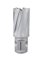 Carbide Tipped Annular Cutter with One-Touch Shank CBN Ground, ANSI Standard, Cutting Depth: 1" or 2"