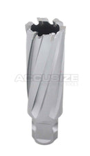 Fraises annulaires à pointe en carbure de 1 po x 2 po de profondeur avec tige à une touche avec une goupille pilote,