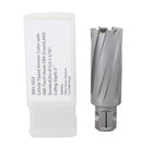 Fraises annulaires à pointe en carbure de 1-1/16 po x 2 po de profondeur avec tige à une touche avec une goupille pilote,