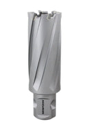 Carbide Tipped Annular Cutter with One-Touch Shank CBN Ground, ANSI Standard, Cutting Depth: 1" or 2"