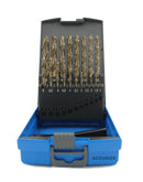 M35 HSS+5% Cobalt Metric Drill Set, 1 to 10mm by 0.5mm, 135 deg split point,